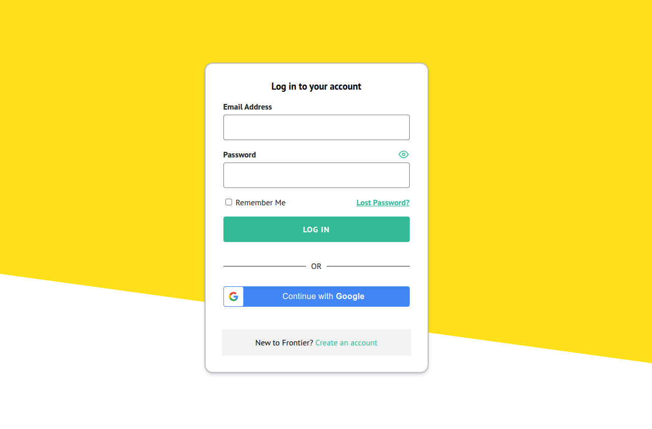 Login Form